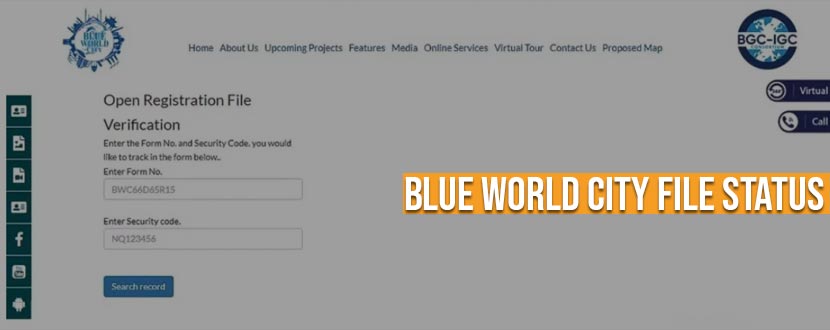 blue world city file status