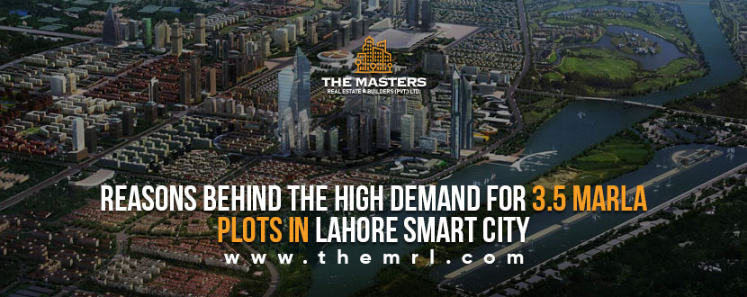 High Demand for 3.5 Marla Plots in Lahore Smart City
