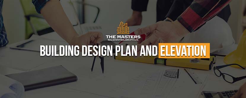 Building Design Plan and Elevation