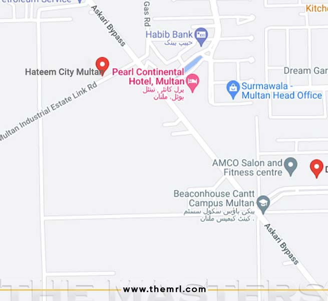 Hateem City Multan Location